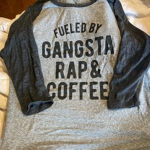 Gangsta Rap & Coffee Shirt